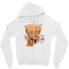 pizzaa monster Zipper Hoodie