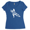 mens surfing Women's Triblend Scoop T-shirt