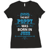 The Best Poppy Was Born In June Ladies Fitted T-Shirt