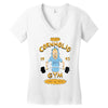 cornholio's gym Women's V-Neck T-Shirt
