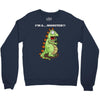 oh no monster Crewneck Sweatshirt