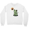 zombie cat Crewneck Sweatshirt