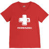 i'm with player two V-Neck Tee