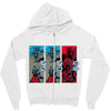 rock, paper, dragon Zipper Hoodie