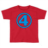 number 4 Toddler T-shirt