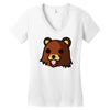 bear meme Women's V-Neck T-Shirt