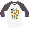 patriotic partying 3/4 Sleeve Shirt