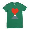 i lava you Ladies Fitted T-Shirt