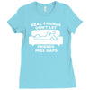real friends don't let friends miss naps Ladies Fitted T-Shirt