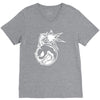 angry bomb V-Neck Tee