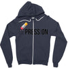 Depression Zipper Hoodie