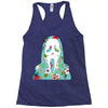 scream floral Racerback Tank