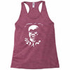 clown es nerd retro horror fun Racerback Tank