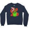 piranha plant Crewneck Sweatshirt
