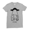 ufo zone Ladies Fitted T-Shirt