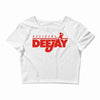 resident dj Crop Top