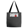 pardon the interruption Tote Bags