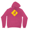 ninja crossing sign Unisex Hoodie