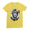 lion Ladies Fitted T-Shirt