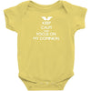 Keep Calm and Focus on Dominion Baby Onesie