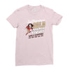 gold rush Ladies Fitted T-Shirt