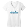 i joined the mile high club if that means tickling the pilot Women's V-Neck T-Shirt