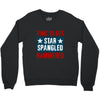 star spangled hammered Crewneck Sweatshirt