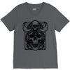 skull V-Neck Tee