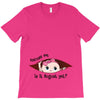 August Peeking Out Baby Girl T-Shirt