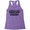 myspace stalker Racerback Tank