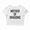 mother of dragons (4) Crop Top