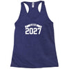 class of 2027 novelty high school elementary Racerback Tank