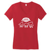 you're pointless Women's V-Neck T-Shirt