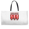 santa's grotto gentlemens club Weekender Totes