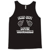this guy loves wisconsin Tank Top