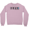 rock paper scissors hadouken Crewneck Sweatshirt