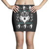 merry wolfmas Mini Skirts