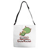 dum dum gazoo Adjustable Strap Totes