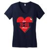 Love Women's V-Neck T-Shirt