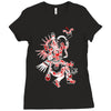 aztec quetzalcoatl Ladies Fitted T-Shirt