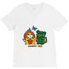 scaredy cats V-Neck Tee
