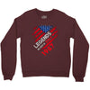 legends are born in 1987 hoodie 6 Crewneck Sweatshirt