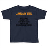 January Girl Hated By Many Toddler T-shirt