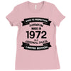 Premium Vintage 1972 Ladies Fitted T-Shirt
