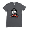 pirate panda Ladies Fitted T-Shirt