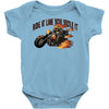 ride it like you stole it Baby Onesie