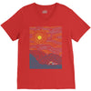 surf line V-Neck Tee