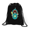 aquatic adventurer Drawstring Bags