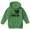 make smart choicees in your life Youth Hoodie