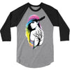 rainbow girl 3/4 Sleeve Shirt